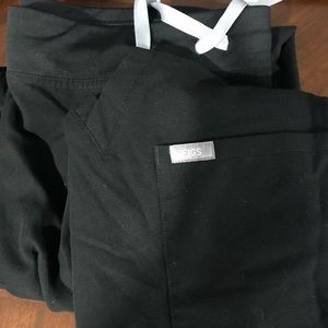 FIGS Livingston Pants Black size Large